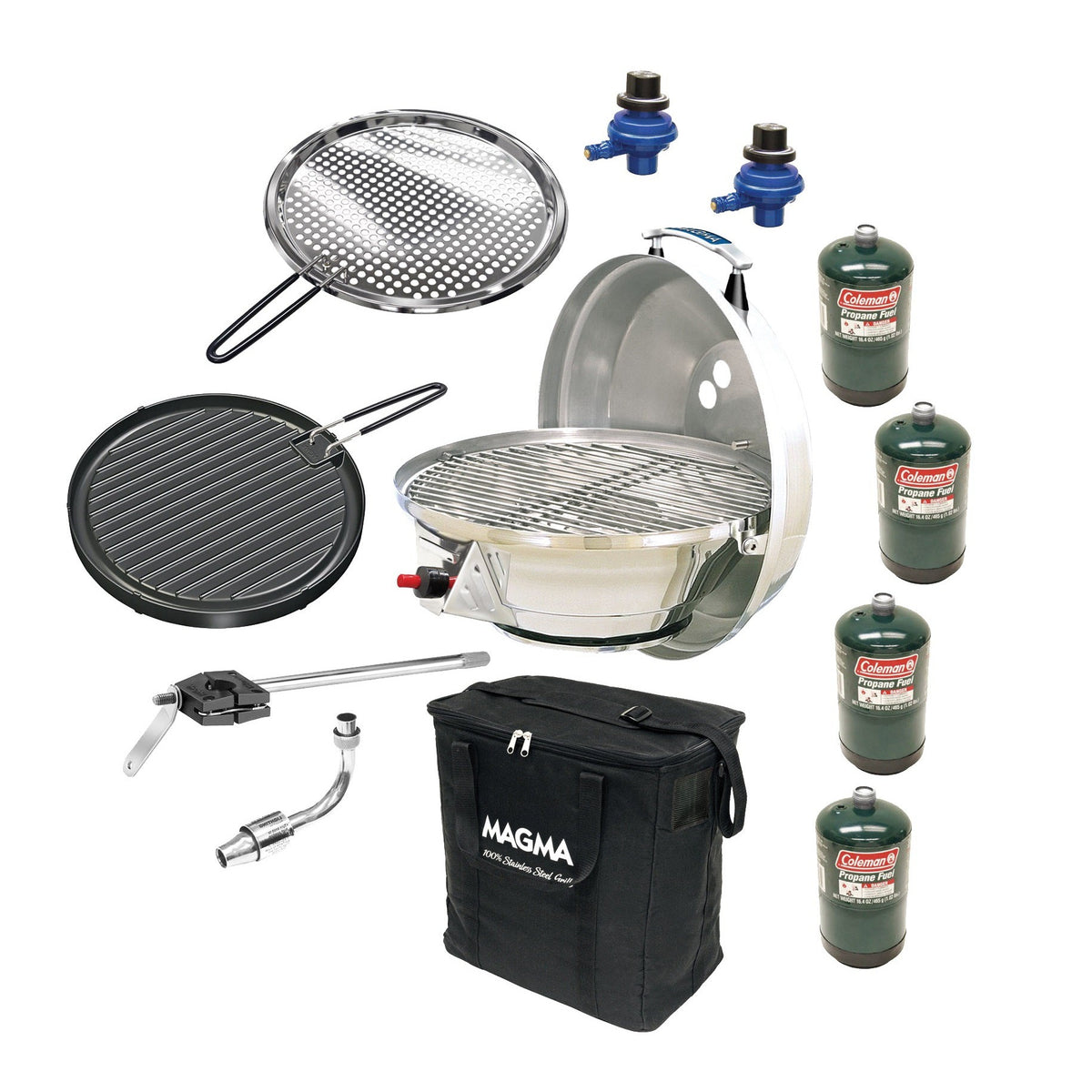 Padded Grill & Accessory Carrying/Storage Case for Marine Kettles