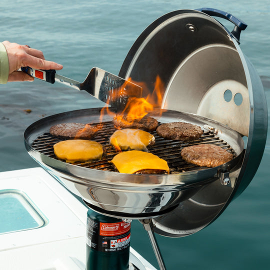 Party Size Marine Kettle Gas Grill