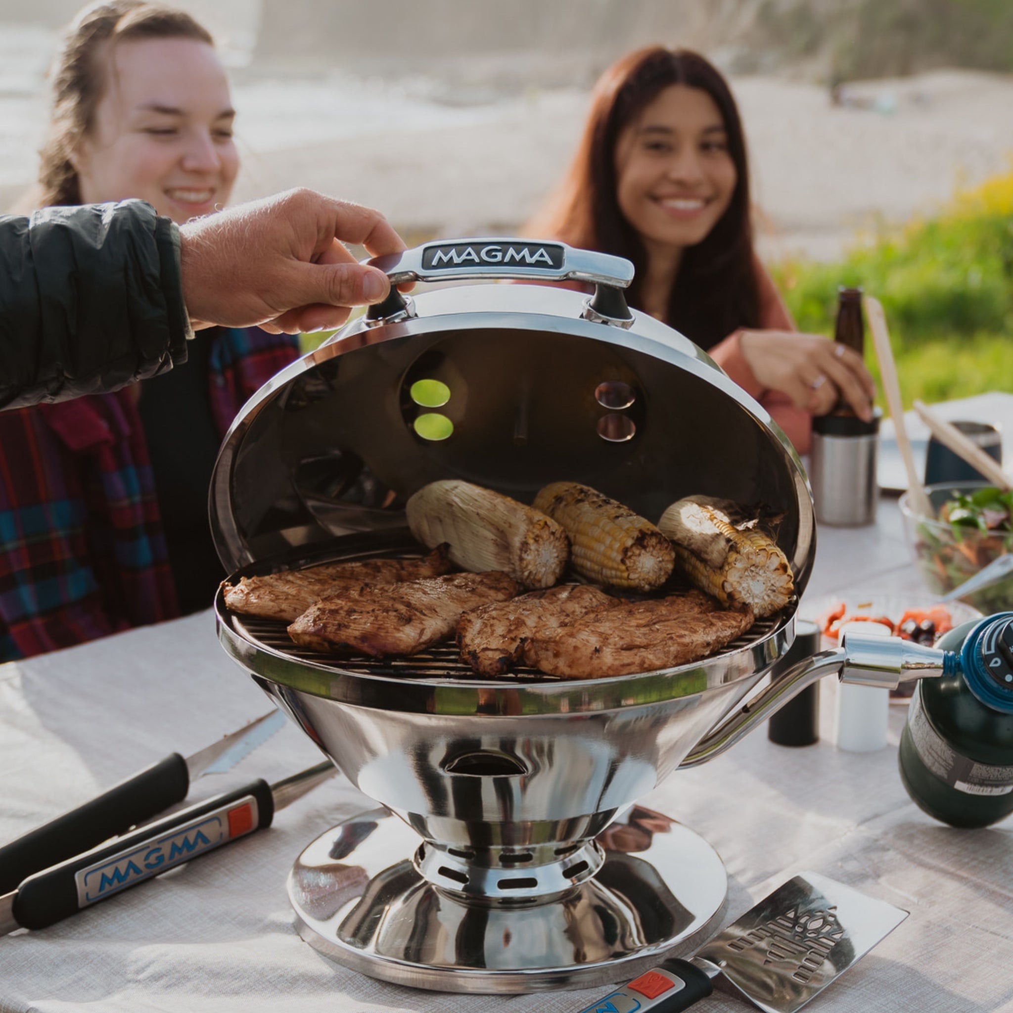 Portable Grills for Marine Camping