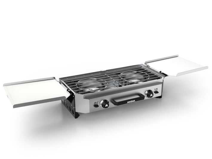 Crossover Double Burner, Grill, Griddle, and Pizza Top Bundle