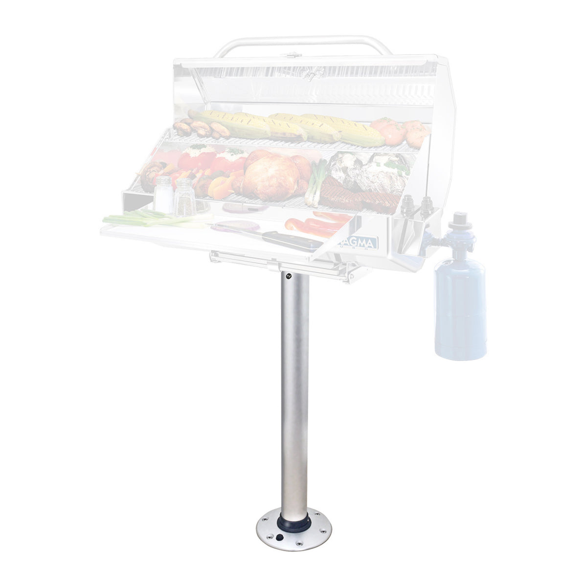 Double Locking Stowable Pedestal Mount