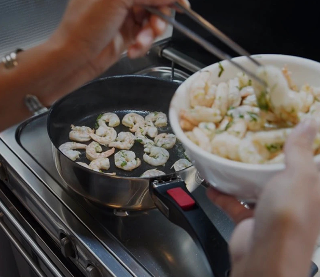 cookware on stovetop