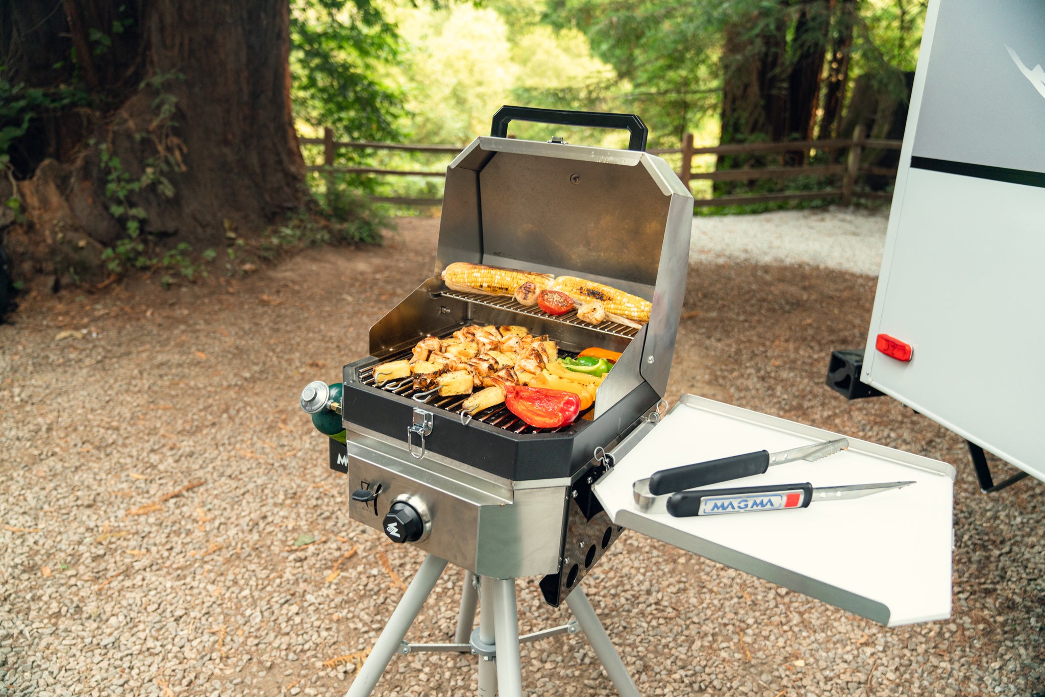 Magma Crossover Single Burner Firebox with Griddle Top