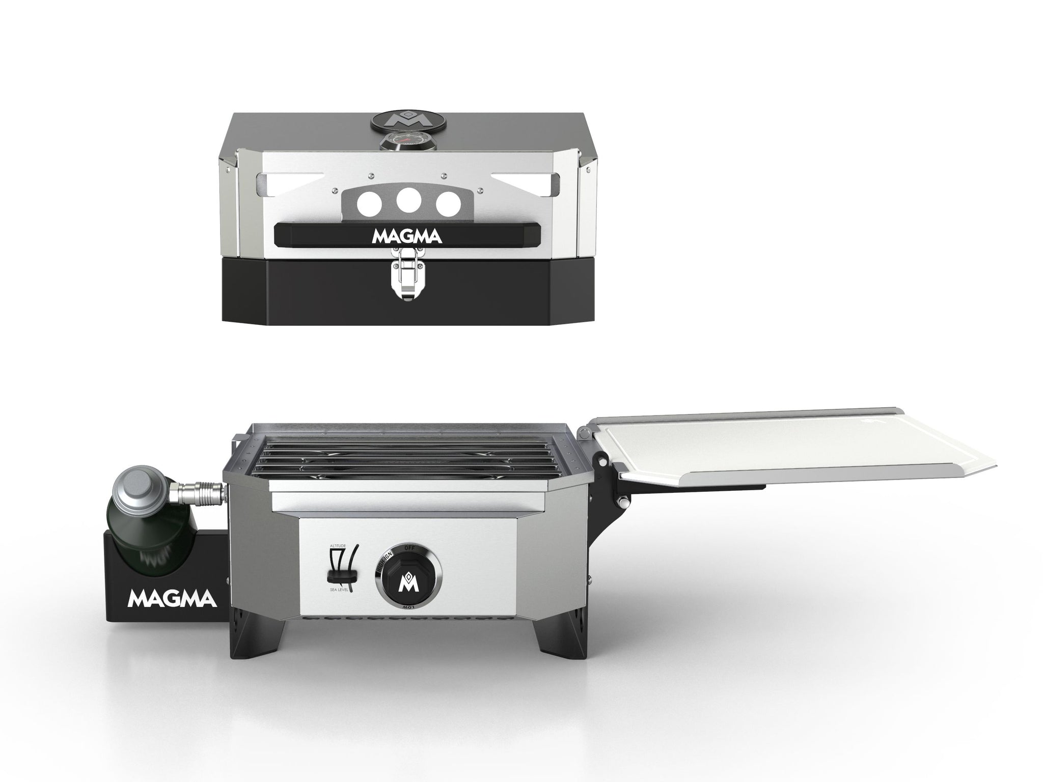Magma Crossover Portable Grill, Griddle, Plancha, Pizza Top and Double  Burner for RV and outdoor use CO10-113 – Magma Products