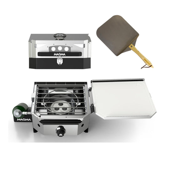Magma Crossover Portable Single Burner Firebox and Pizza oven Top