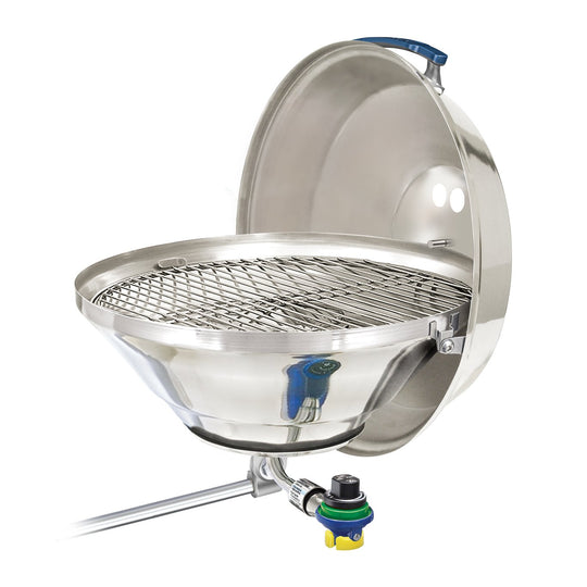 MAGMA Scaffale Per Barbecue A Griglia Kettle Da 38 Cm - In Acciaio Inox Con Tagliere Rimovibile - 3