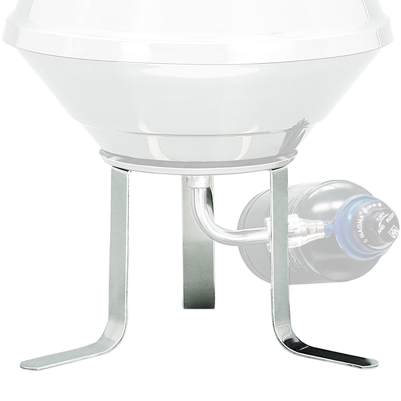 Magma Support sur porte-cannes pour barbecue Marine Kettle 410025