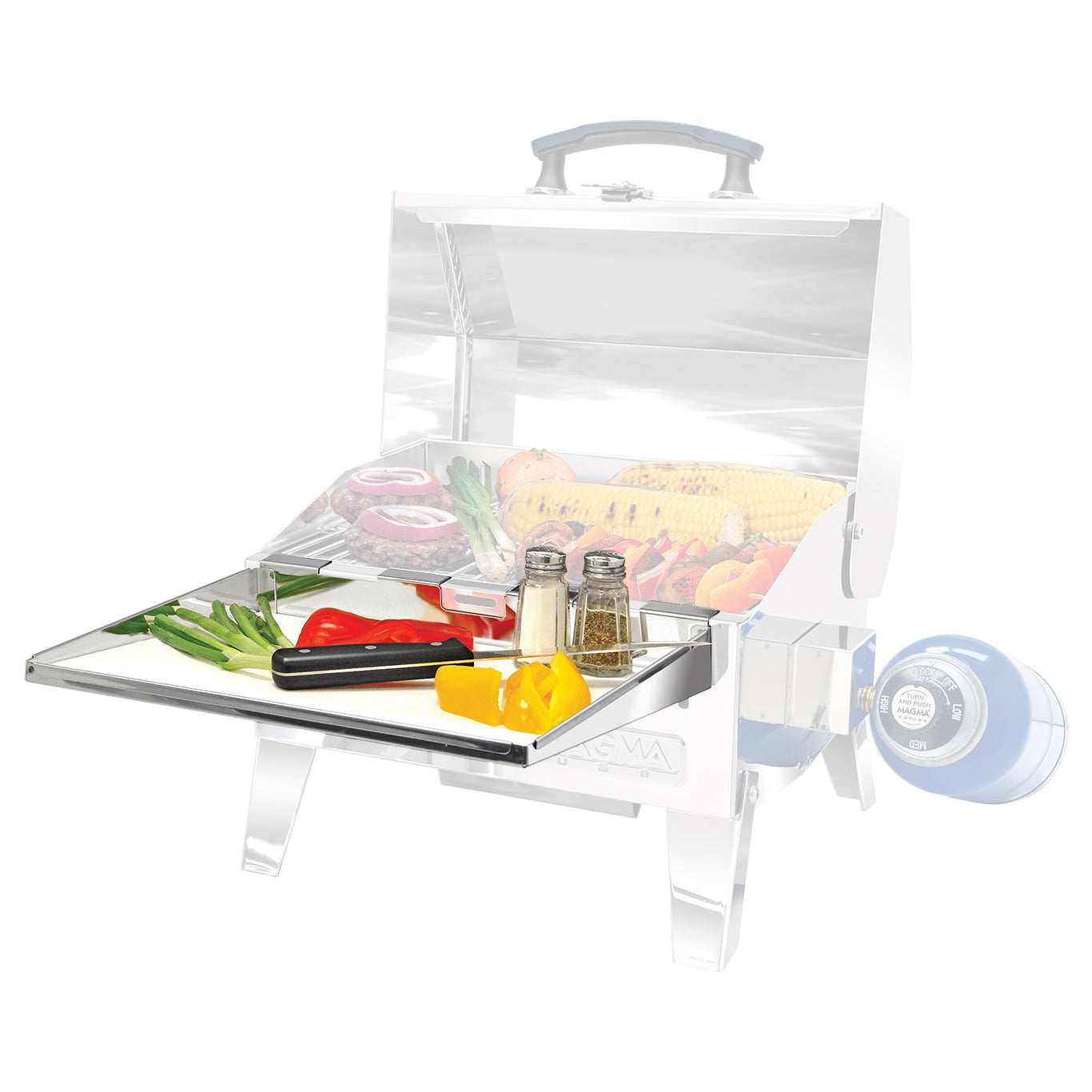 Serving Shelf Removable Cutting Board
