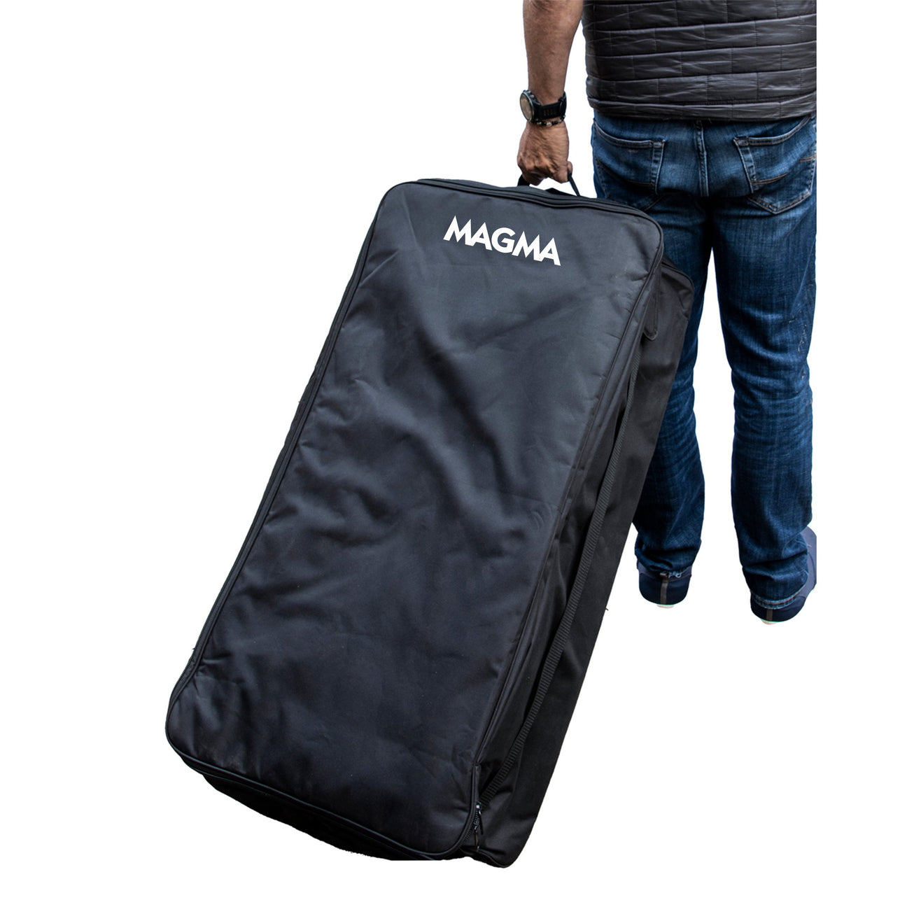 Magma Crossover Double Burner Firebox Padded Storage Case with Wheels