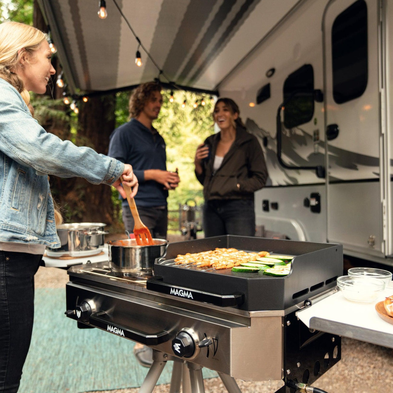 2 Burner Gas Grill | Crossover Double Burner Firebox | Magma