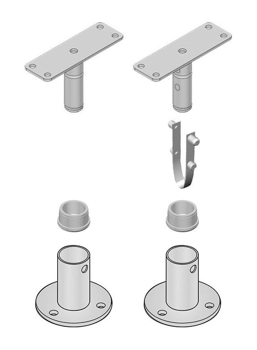 Dual Locking Surface Deck Socket Mount